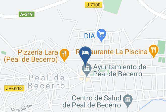 Jaen - Hotel Restaurante Al Andalus Maps