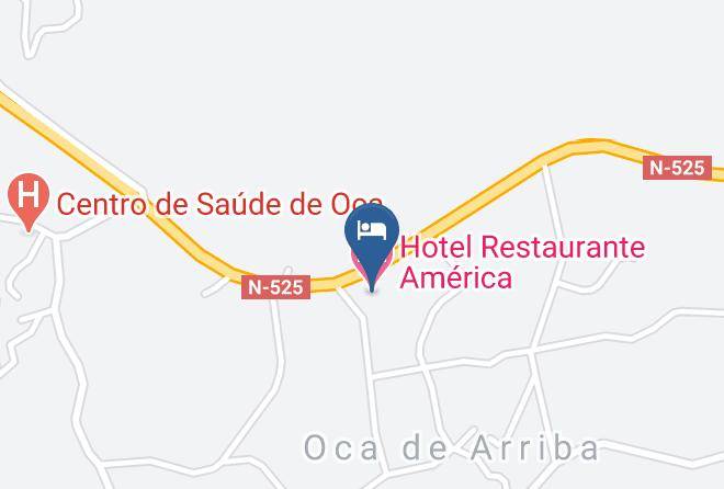 Hotel Restaurante America Map