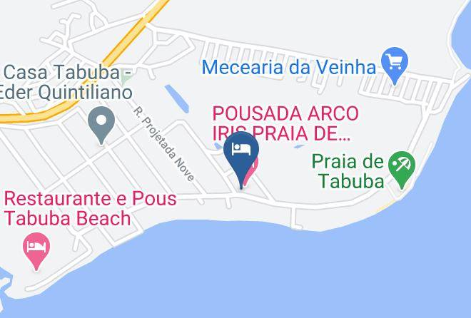 Barra De Santo Antonio - Hotel Restaurante Arco Iris Maps