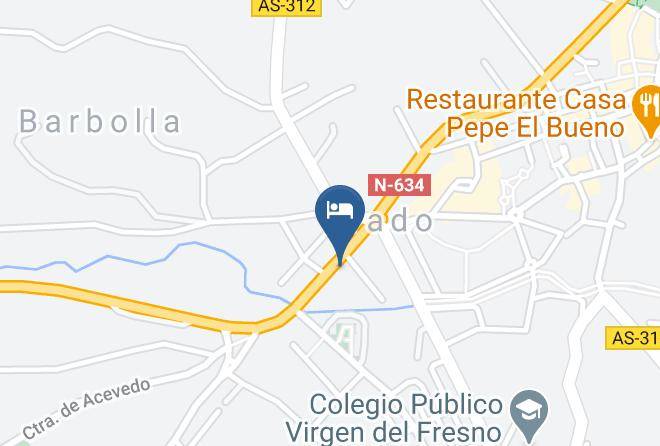 Asturias - Hotel Restaurante Auto Bar Maps