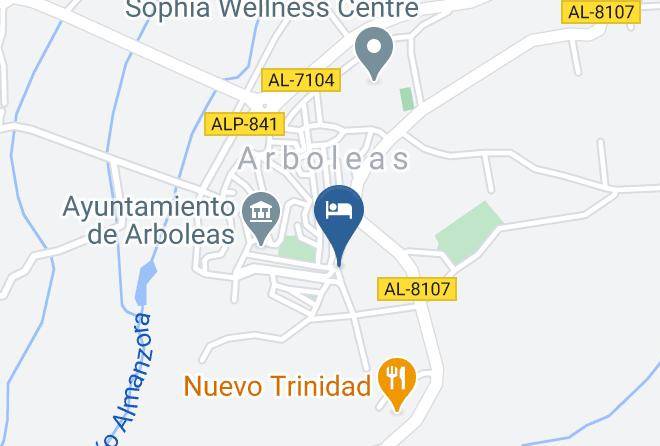 Almeria - Hotel Restaurante Azabache Maps