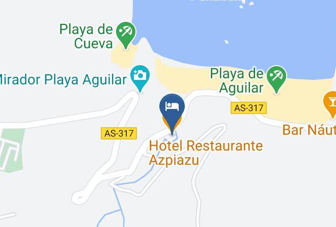 Asturias - Hotel Restaurante Azpiazu Maps