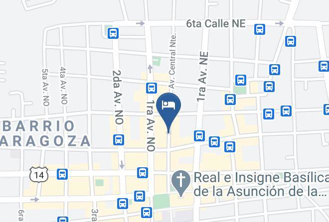 Leon - Hotel Restaurante Azul Maps