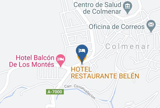 Hotel Restaurante Belen Map