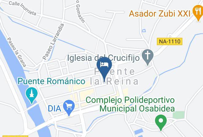 Navarra - Hotel Restaurante Bidean Maps