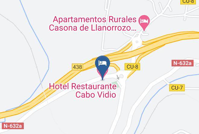 Asturias - Hotel Restaurante Cabo Vidio Maps