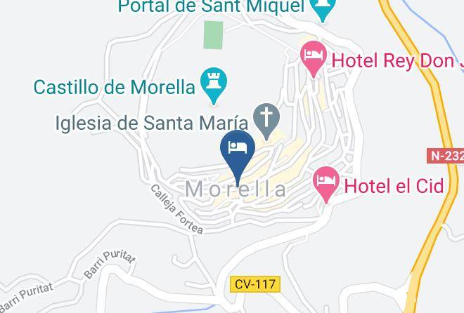 Hotel Restaurante Cardenal Ram Map