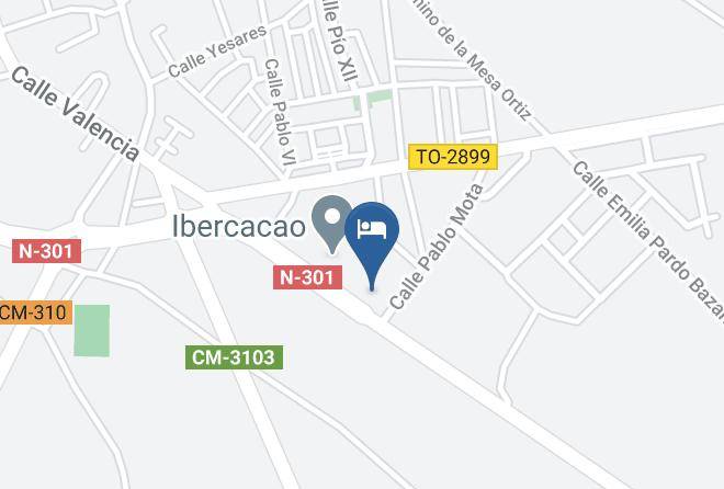 Toledo - Hotel Restaurante Castellano Maps