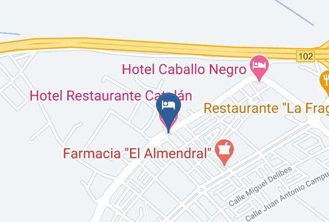 Cadiz - Hotel Restaurante Catalan Maps