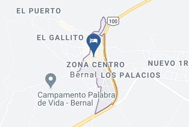 Ezequiel Montes Municipality - Hotel Restaurante Centenario Centro En Pena Maps