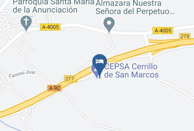 Granada - Hotel Restaurante Cerrillo De San Marcos Maps