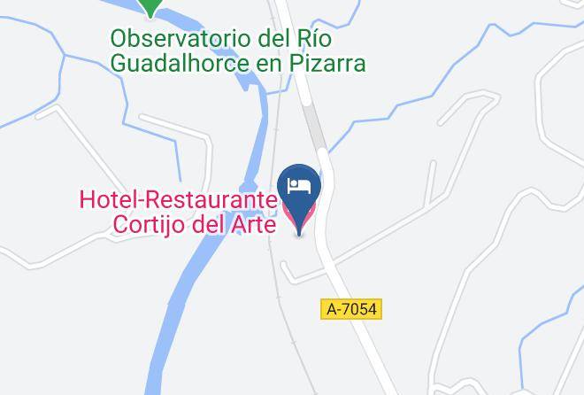 Malaga - Hotel Restaurante Cortijo Del Arte Maps