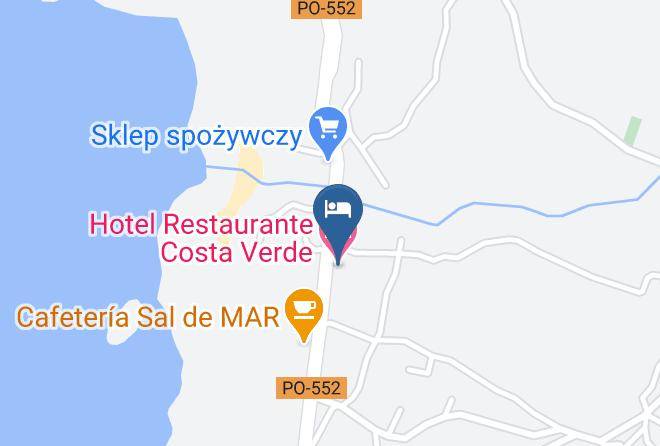 Pontevedra - Hotel Restaurante Costa Verde Maps