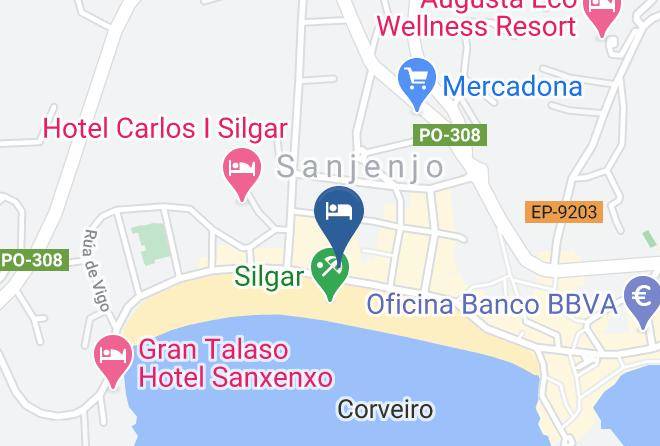 Hotel Restaurante Del Mar Map