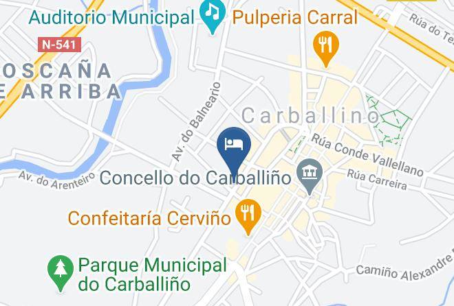 Ourense - Hotel Restaurante Derby Maps