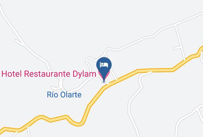 Hotel Restaurante Dylam Map - Boyaca - Aquitania