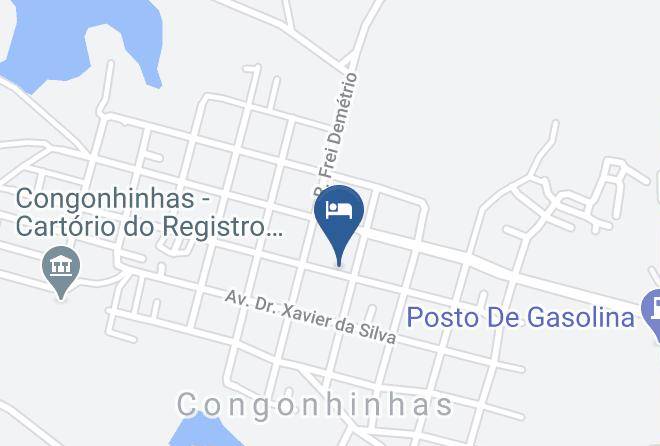 Congonhinhas - Hotel Restaurante E Pizzaria Pirolo's Maps