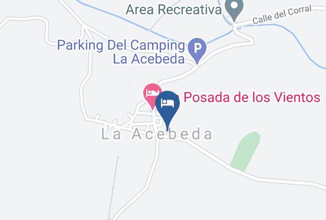 Madrid - Hotel Restaurante El Acebo Maps