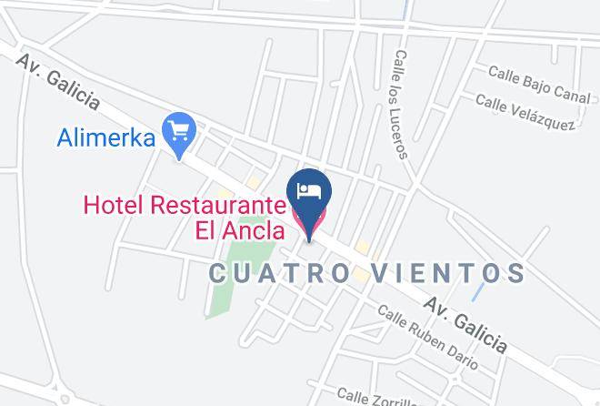 Leon - Hotel Restaurante El Ancla Maps