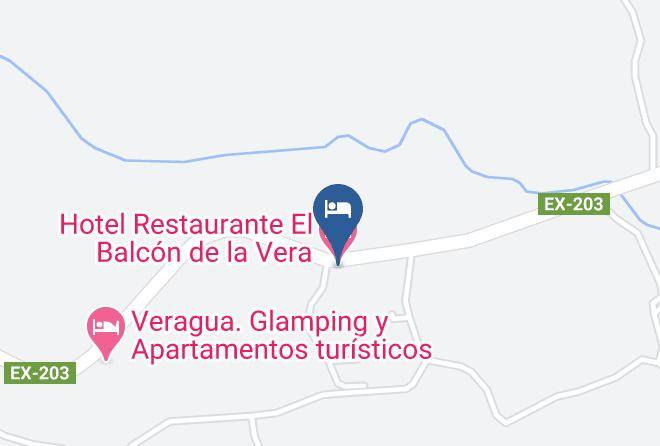 Caceres - Hotel Restaurante El Balcon De La Vera Maps