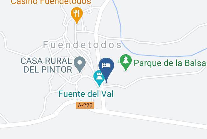 Zaragoza - Hotel Restaurante El Capricho De Goya Maps