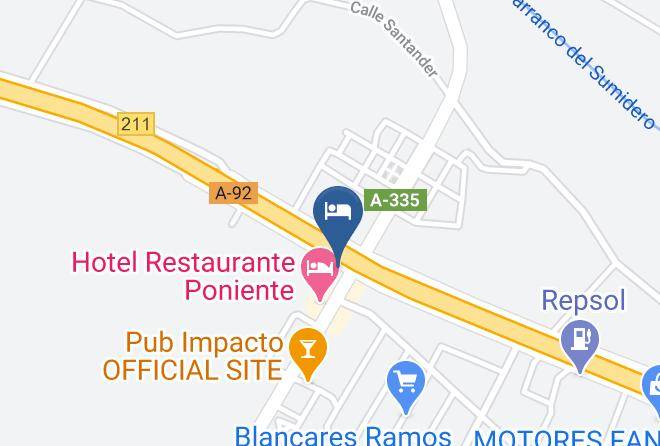 Granada - Hotel Restaurante El Cruce De Moraleda Maps