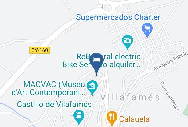 Castellon - Hotel Restaurante El Jardin Vertical Maps
