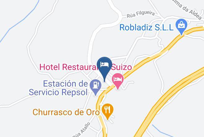 Ourense - Hotel Restaurante El Relojero Maps