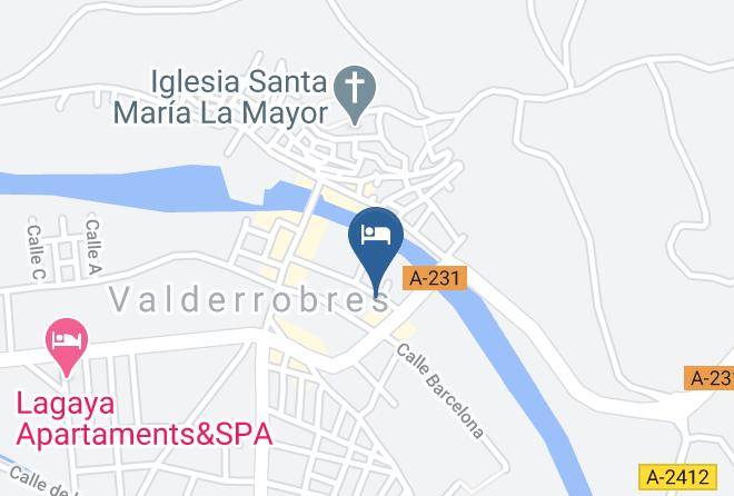 Teruel - Hotel Restaurante El Salt Maps