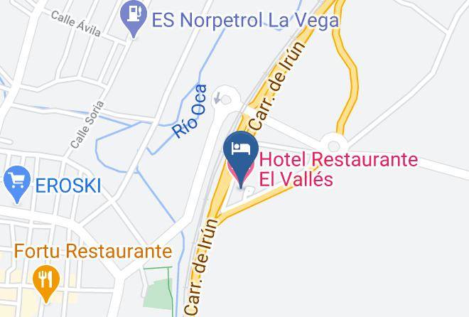 Burgos - Hotel Restaurante El Valles Maps