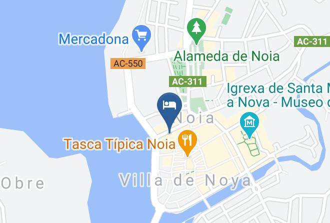 Auna - Hotel Restaurante Elisardo Maps