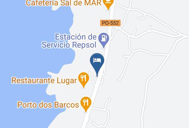 Pontevedra - Hotel Restaurante Glasgow Maps