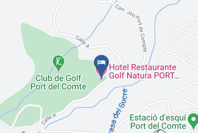 Lleida - Hotel Golf Natura Maps