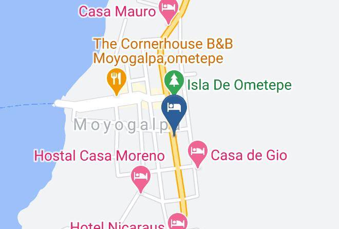 Moyogalpa - Hotel & Restaurante Guardabarranco Maps