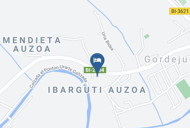 Bizkaia - Hotel Restaurante Ibaia Maps