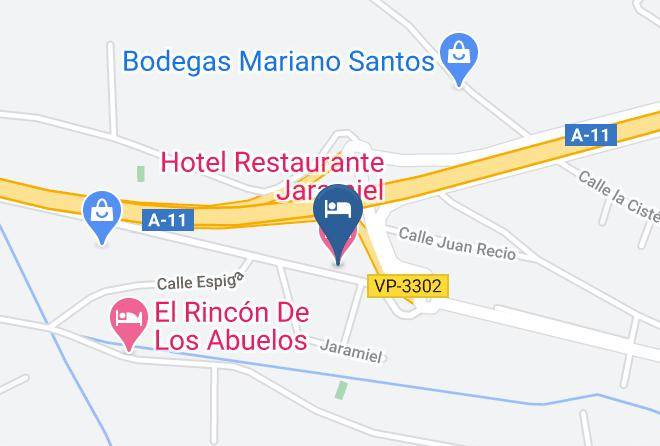 Valladolid - Hotel Restaurante Jaramiel Maps