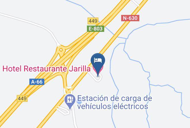 Caceres - Hotel Restaurante Jarilla Maps