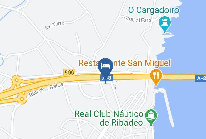 Lugo - Hotel Restaurante Javier Montero Maps