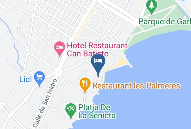 Tarragona - Hotel Restaurante Juanito Platja Maps