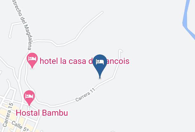 San Agustin - Hotel Restaurante La Antigua Maps