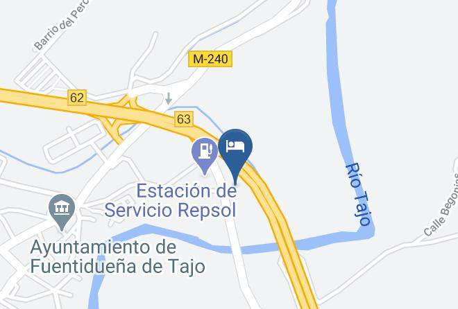 Madrid - Hotel Restaurante La Atalaya Maps