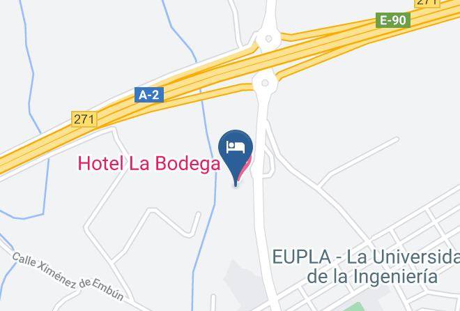 Hotel Restaurante La Bodega Map