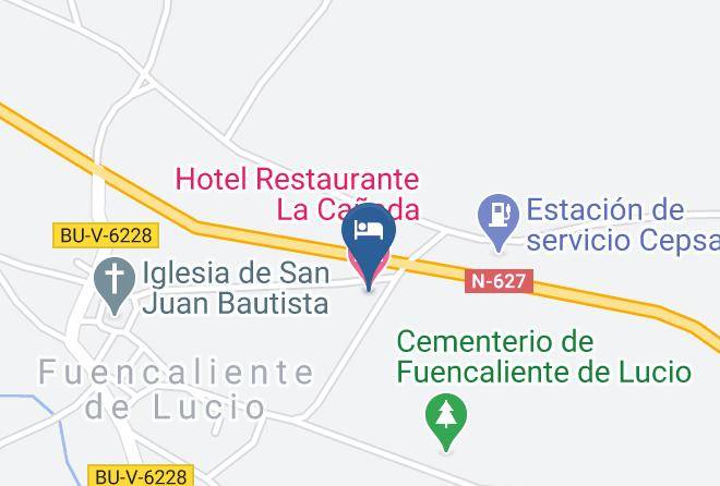 Hotel Restaurante La Canada Map