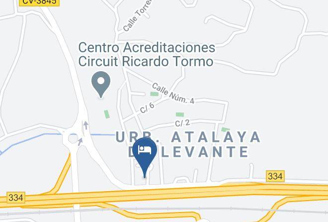 Valencia - Hotel Restaurante La Carreta Maps