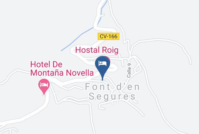 Castellon - Hotel Restaurante La Castellana Maps