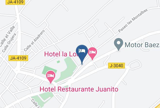 Jaen - Hotel Restaurante La Loma Maps