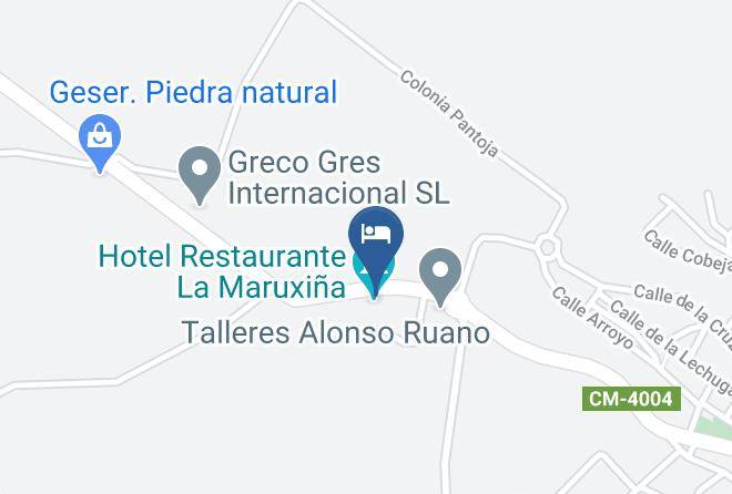 Toledo - Hotel Restaurante La Maruxina Maps