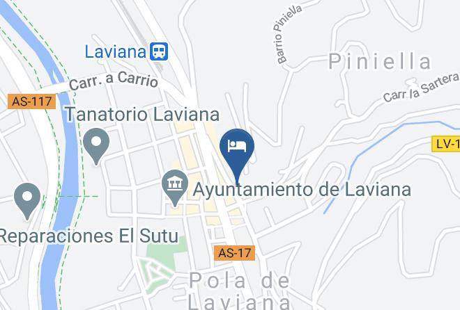 Asturias - Hotel Restaurante La Pacha Maps