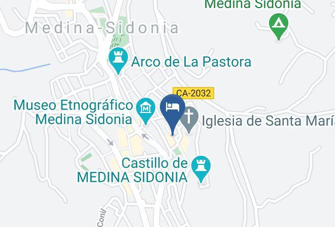 Hotel Restaurante La Vista De Medina Map