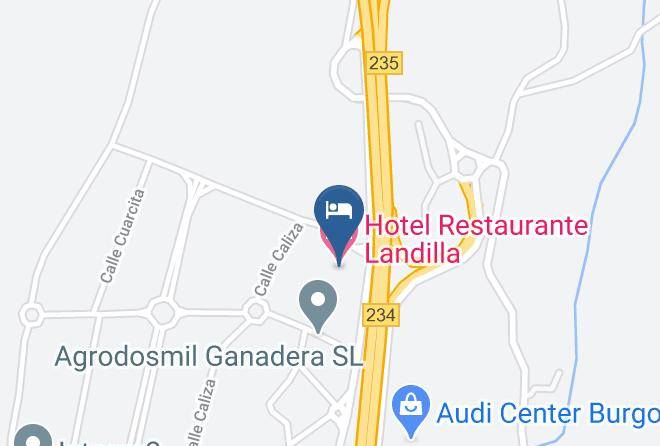 Burgos - Hotel Restaurante Landilla Maps